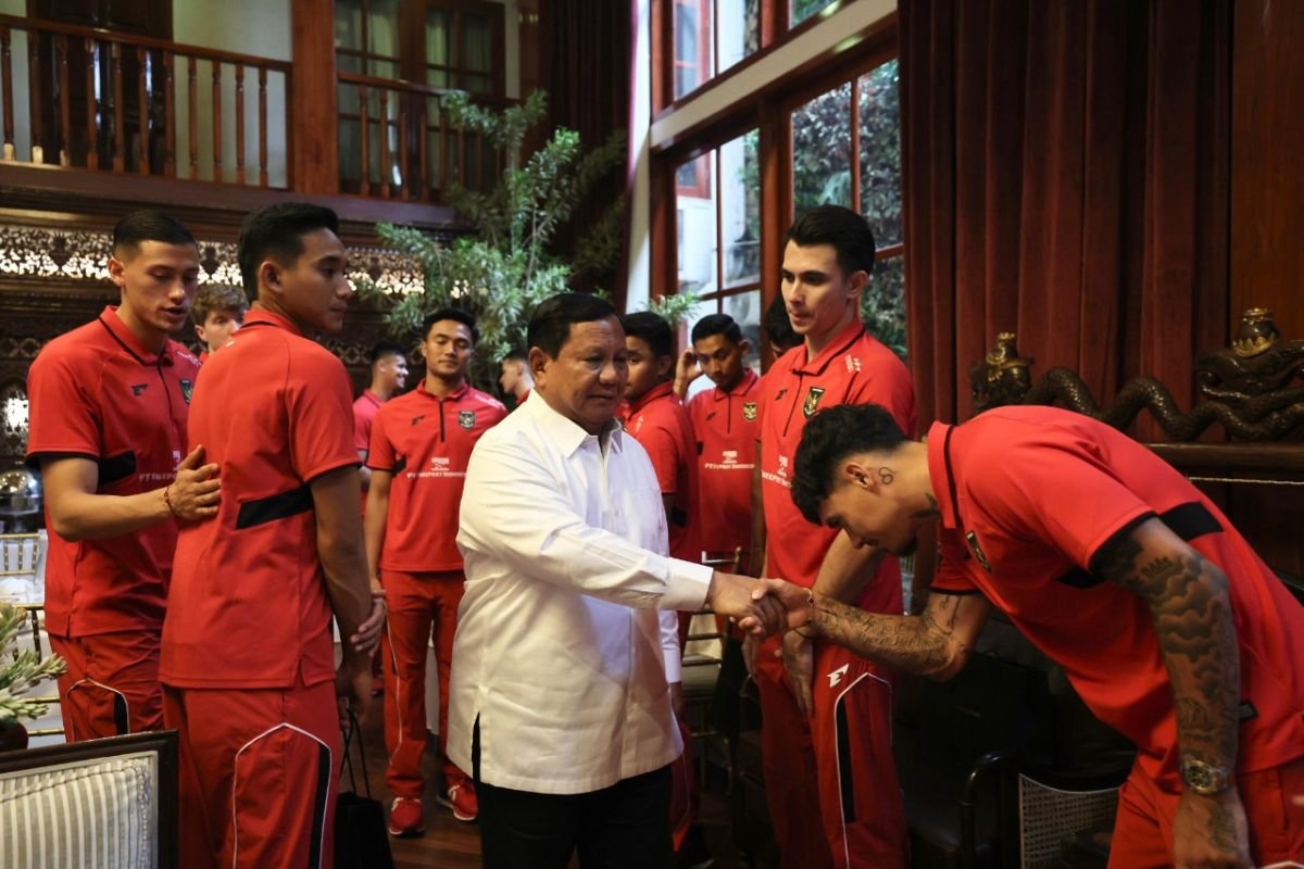 Presiden Mengingatkan Timnas untuk Tetap Berjuang Secara Maksimal Meski Sudah Lolos ke Playoff