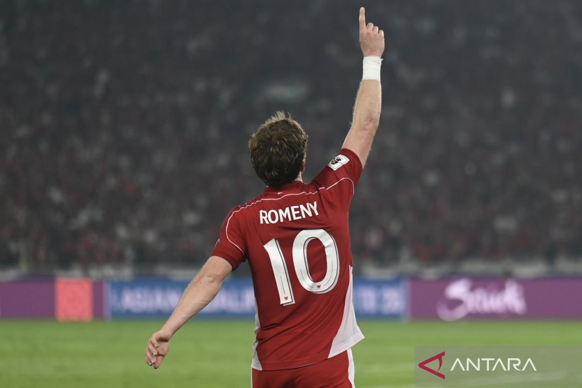 Romeny Sukses Cetak Tiga Gol dari Tiga Pertandingan untuk Timnas Indonesia